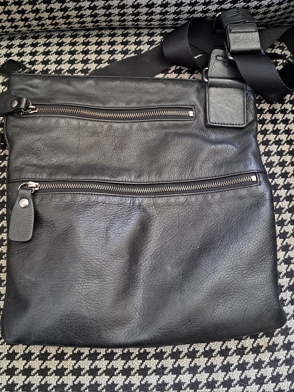 Womens Margot Leather Crossbody Bag